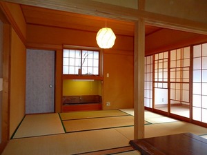 和室の続き間<br>伊豆別荘